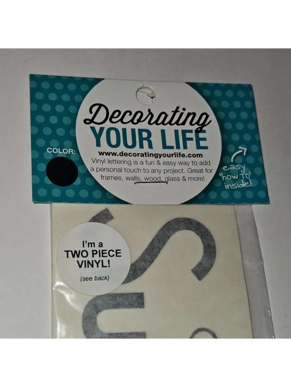 NEW Decorating Your Life 2pc Vinyl Lettering Good Morning Sunshine Sun Yellow